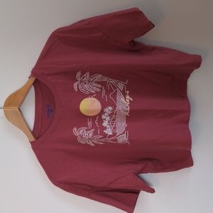 Hurley Crop Top Tshirt Size Small